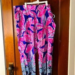 Lilly Pulitzer Wide Leg Beach Pants